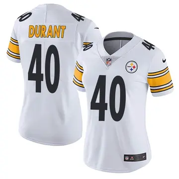 Nike Mataeo Durant Women's Limited Pittsburgh Steelers White Vapor Untouchable Jersey