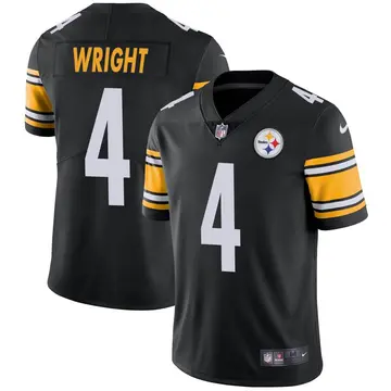 Nike Matthew Wright Youth Limited Pittsburgh Steelers Black Team Color Vapor Untouchable Jersey