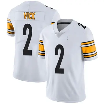 Nike Mike Vick Youth Limited Pittsburgh Steelers White Vapor Untouchable Jersey