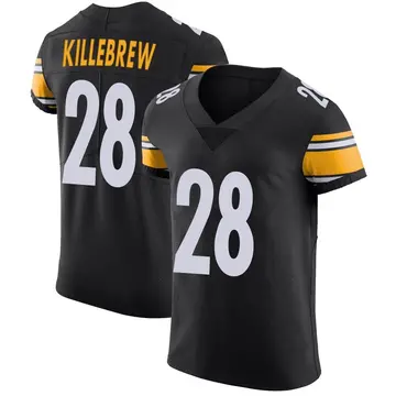 Nike Miles Killebrew Men's Elite Pittsburgh Steelers Black Team Color Vapor Untouchable Jersey