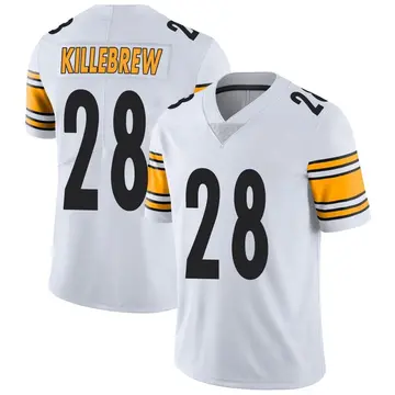 Nike Miles Killebrew Men's Limited Pittsburgh Steelers White Vapor Untouchable Jersey