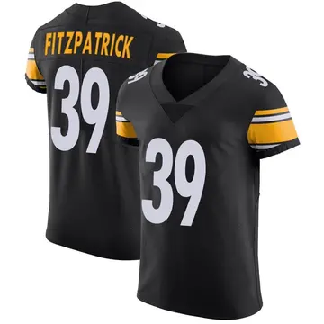 Nike Minkah Fitzpatrick Men's Elite Pittsburgh Steelers Black Team Color Vapor Untouchable Jersey