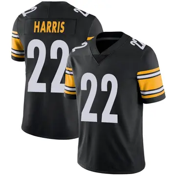 Nike Najee Harris Men's Limited Pittsburgh Steelers Black Team Color Vapor Untouchable Jersey