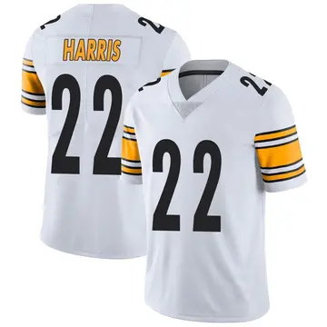 Nike Najee Harris Men's Limited Pittsburgh Steelers White Vapor Untouchable Jersey
