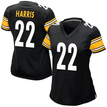 Nike Najee Harris Women's Game Pittsburgh Steelers Black Team Color Jersey