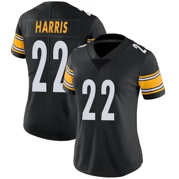Nike Najee Harris Women's Limited Pittsburgh Steelers Black Team Color Vapor Untouchable Jersey