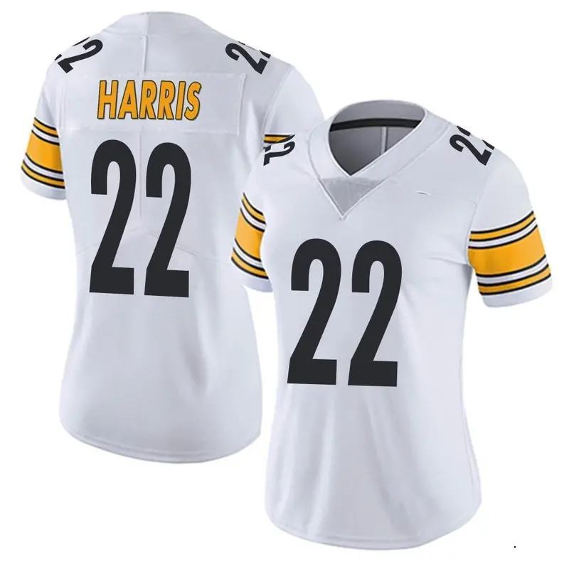 Nike Najee Harris Women's Limited Pittsburgh Steelers White Vapor Untouchable Jersey