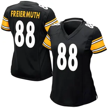 Nike Pat Freiermuth Women's Game Pittsburgh Steelers Black Team Color Jersey