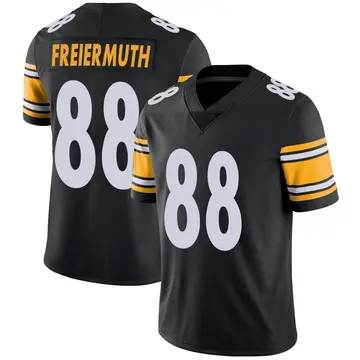 Nike Pat Freiermuth Youth Limited Pittsburgh Steelers Black Team Color Vapor Untouchable Jersey