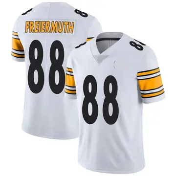 Nike Pat Freiermuth Youth Limited Pittsburgh Steelers White Vapor Untouchable Jersey