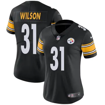 Nike Quincy Wilson Women's Limited Pittsburgh Steelers Black Team Color Vapor Untouchable Jersey