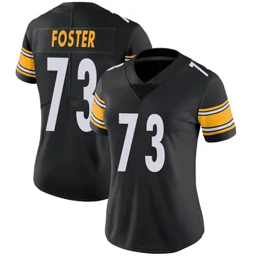 Nike Ramon Foster Women's Limited Pittsburgh Steelers Black Team Color Vapor Untouchable Jersey