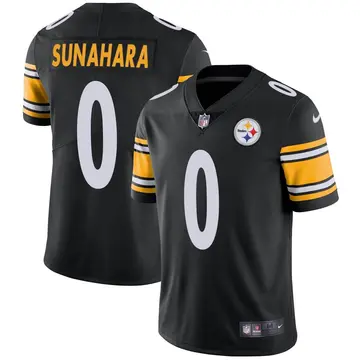 Nike Rex Sunahara Men's Limited Pittsburgh Steelers Black Team Color Vapor Untouchable Jersey
