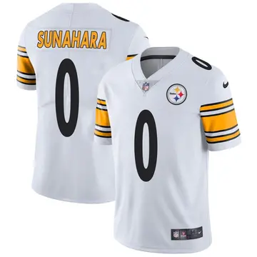 Nike Rex Sunahara Men's Limited Pittsburgh Steelers White Vapor Untouchable Jersey