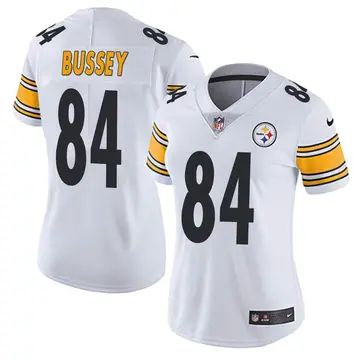 Nike Rico Bussey Women's Limited Pittsburgh Steelers White Vapor Untouchable Jersey