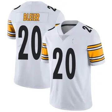 Nike Rocky Bleier Youth Limited Pittsburgh Steelers White Vapor Untouchable Jersey