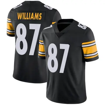 Nike Rodney Williams Men's Limited Pittsburgh Steelers Black Team Color Vapor Untouchable Jersey