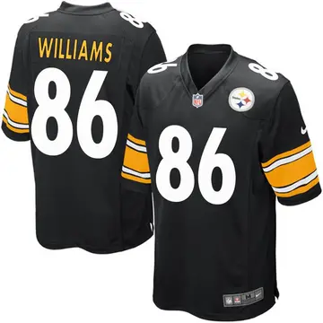 Nike Rodney Williams Youth Game Pittsburgh Steelers Black Team Color Jersey