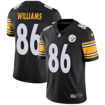 Nike Rodney Williams Youth Limited Pittsburgh Steelers Black Team Color Vapor Untouchable Jersey