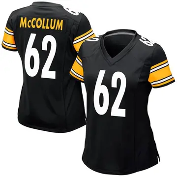 Nike Ryan McCollum Women's Game Pittsburgh Steelers Black Team Color Jersey