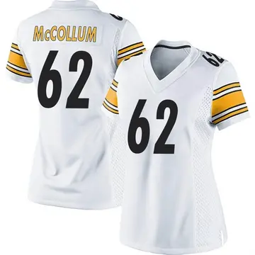 Nike Ryan McCollum Women's Game Pittsburgh Steelers White Jersey