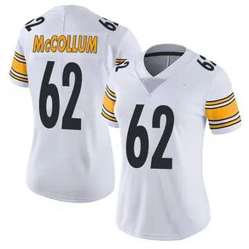 Nike Ryan McCollum Women's Limited Pittsburgh Steelers White Vapor Untouchable Jersey