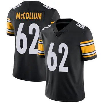Nike Ryan McCollum Youth Limited Pittsburgh Steelers Black Team Color Vapor Untouchable Jersey