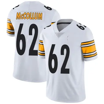 Nike Ryan McCollum Youth Limited Pittsburgh Steelers White Vapor Untouchable Jersey