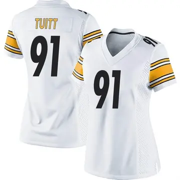 Nike Stephon Tuitt Women's Game Pittsburgh Steelers White Jersey