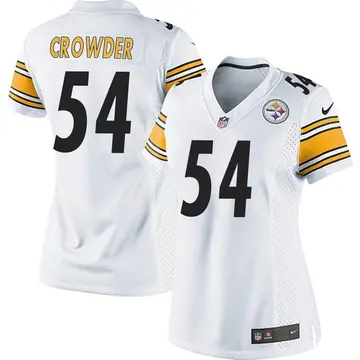 Nike Tae Crowder Women's Game Pittsburgh Steelers White Jersey