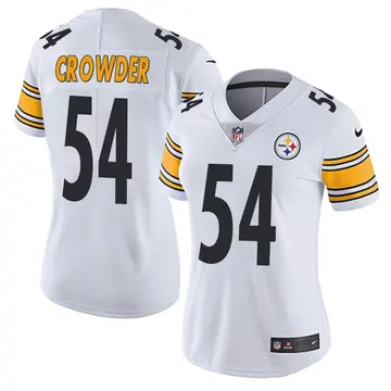 Nike Tae Crowder Women's Limited Pittsburgh Steelers White Vapor Untouchable Jersey