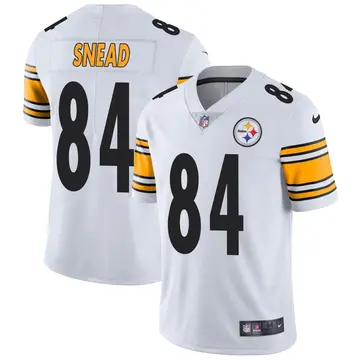 Nike Tyler Snead Youth Limited Pittsburgh Steelers White Vapor Untouchable Jersey