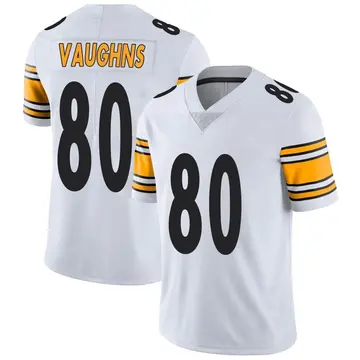 Nike Tyler Vaughns Men's Limited Pittsburgh Steelers White Vapor Untouchable Jersey
