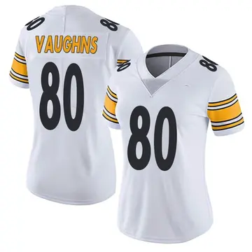Nike Tyler Vaughns Women's Limited Pittsburgh Steelers White Vapor Untouchable Jersey