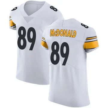 Nike Vance McDonald Men's Elite Pittsburgh Steelers White Vapor Untouchable Jersey