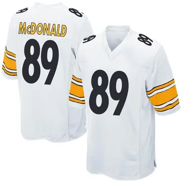 Nike Vance McDonald Men's Game Pittsburgh Steelers White Jersey