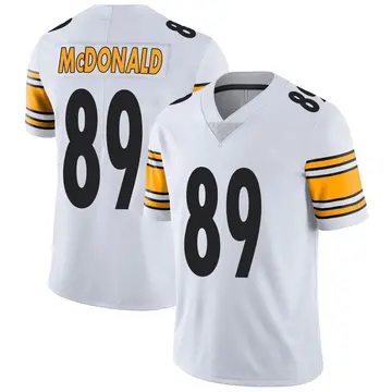 Nike Vance McDonald Men's Limited Pittsburgh Steelers White Vapor Untouchable Jersey