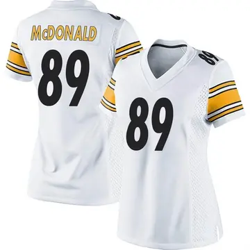 Nike Vance McDonald Women's Game Pittsburgh Steelers White Jersey