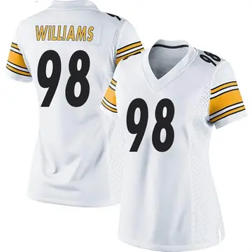 Nike Vince Williams Women's Game Pittsburgh Steelers White Jersey