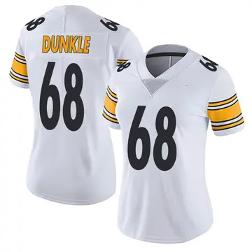 Nike William Dunkle Women's Limited Pittsburgh Steelers White Vapor Untouchable Jersey