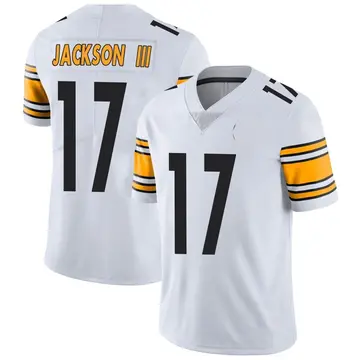 Nike William Jackson III Youth Limited Pittsburgh Steelers White Vapor Untouchable Jersey