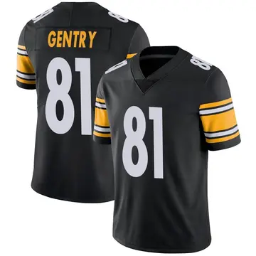 Nike Zach Gentry Youth Limited Pittsburgh Steelers Black Team Color Vapor Untouchable Jersey